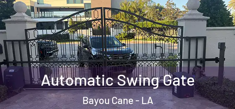 Automatic Swing Gate Bayou Cane - LA