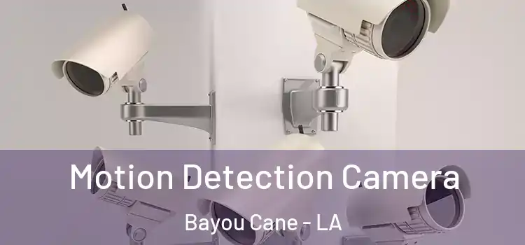  Motion Detection Camera Bayou Cane - LA